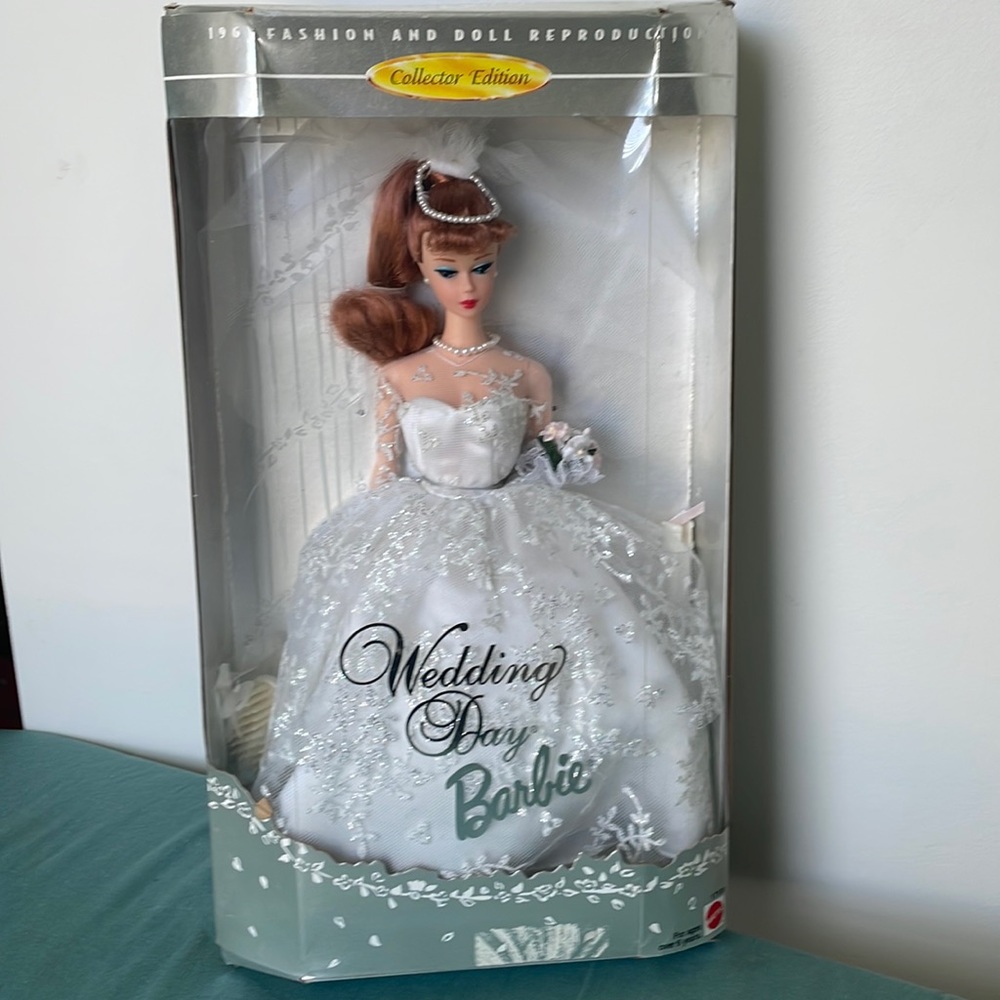 Wedding Day Barbie with Red Hair (1961 Fashion and Doll Reproduction)